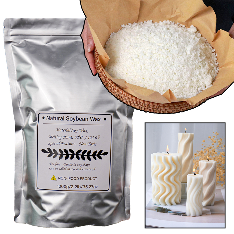 Candle Making Kits - 1000g 500g 250g 100g Naturalny Wosk