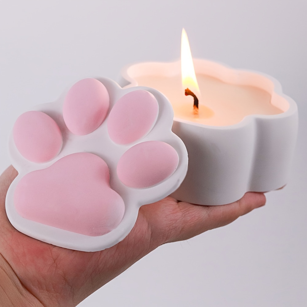 Candle Making Jars With Lids - Forma Silikonowa do Pudełka na Pazury