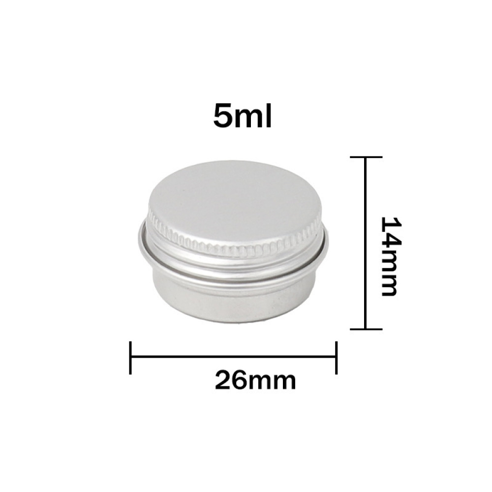 Próbka: okrągły metalowy pojem – Tin Container Lid recenzja i cena